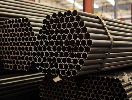 Scaffolding steel pipes available for hire